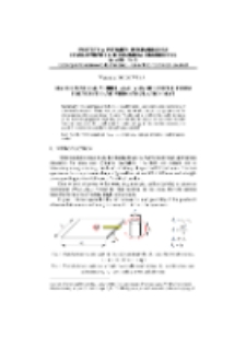 Mathematical model analysis of sample from polyurethane vibroinsulation mat