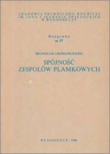 Spójność zespołów plamkowych