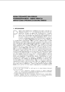 Nowa tożsamość krajobrazu postindustrialnego - między kreacją artystyczną a produkcją zielonej energii