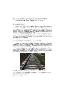 Analiza prefabrykowanych podkładów kolejowych wykonanych z betonu
