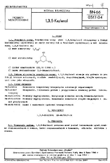 1,3,5-Ksylenol BN-66/0517-04