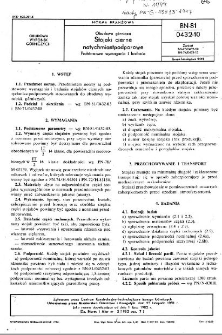 Obudowa górnicza - Stojaki cierne natychmiastpodporowe - Podstawowe wymagania i badania BN-81/0432-10