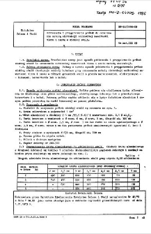 Pobieranie i przygotowanie próbek do oznaczania metodą ekstrakcji całkowitej zawartości tlenu i azotu w ciekłej stali BN-72/0602-23