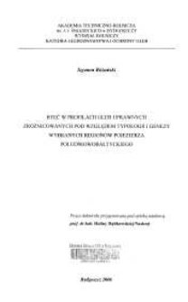 Rtęć w profilach gleb uprawnych zróżnicowanych pod względem typologii i genezy wybranych regionów Pojezierza Południowobałtyckiego