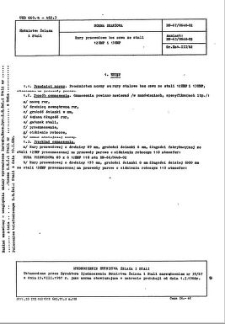 Rury przewodowe bez szwu ze stali 12HMP i 13HMP BN-67/0648-02