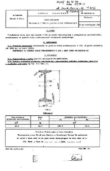 Stal walcowana - Dwuteownik I 155 na jezdnie kolei podwieszonych BN-85/0646-15