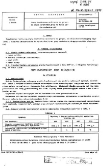 Pręty kwadratowe walcowane na gorąco ze stali konstrukcyjnej na butle gazów technicznych BN-83/0644-52