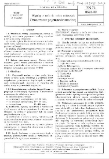 Wyroby z torfu do celów rolniczych - Oznaczanie pojemności wodnej BN-72/0520-08