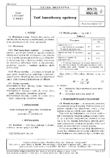 Torf kawałkowy opałowy BN-73/0521-01