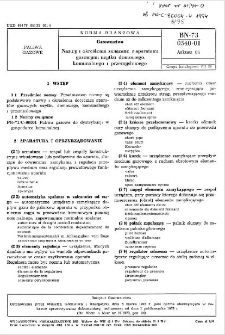 Gazownictwo - Nazwy i określenia związane z aparatami gazowymi użytku domowego, komunalnego i przemysłowego BN-73/0540-01 Arkusz 06