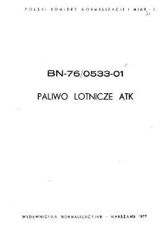 Paliwo lotnicze ATK BN-76/0533-01