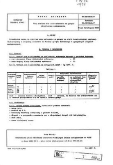 Rury stalowe bez szwu walcowane na gorąco określonego zastosowania BN-86/0648-77