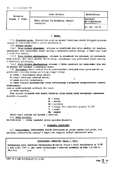 Walce żeliwne dla hutnictwa. Warunki techniczne BN-65/0673-01