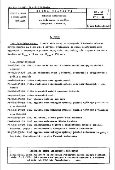 Odkuwki matrycowane na kołnierze z szyjką - Wymagania i badania BN-68/1311-27