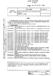 Odkuwki stalowe wałów i tarcz wirnikowych turbin parowych - Wymagania i badania BN-71/0661-14