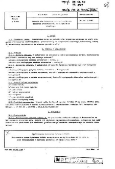 Odkuwki dla lotnictwa ze stali elektrożużlowej przeznaczonej do ulepszania cieplnego BN-73/0662-02