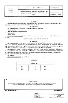 Bednarka ze stali odpornej na korozję i żaroodpornej przeznaczona do walcowania na zimno BN-83/0652-06
