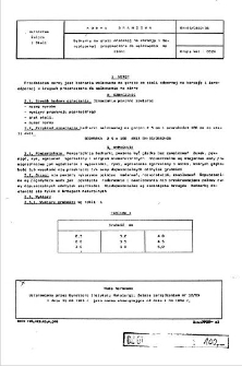 Bednarka ze stali odpornej na korozję i żaroodpornej przeznaczona do walcowania na zimno BN-83/0652-06