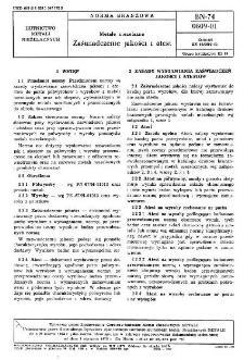Metale nieżelazne - Zaświadczenie jakości i atest BN-74/0809-01