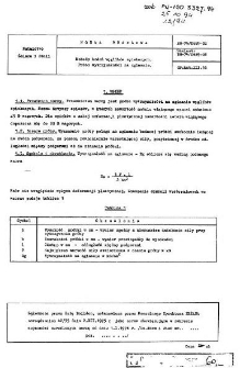 Metody badań węglików spiekanych - Próba wytrzymałości na zginanie BN-75/0689-02