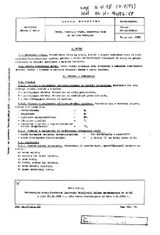 Pręty, kostki i krążki swobodnie kute na matryce kuźnicze BN-82/0660-01