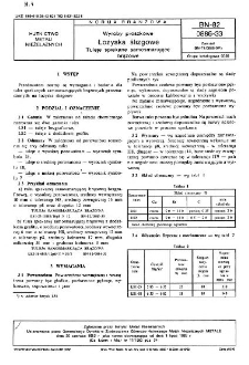 Wyroby proszkowe - Łożyska ślizgowe - Tuleje spiekane samosmarujące brązowe BN-82/0886-33