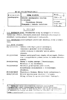 Silniki wysokoprężne okrętowe i kolejowe - Pierścienie tłokowe - Wymagania i badania techniczne BN-65/1341-07