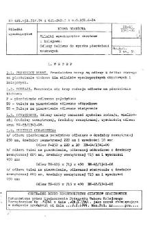 Silniki wysokoprężne okrętowe i kolejowe - Odlewy żeliwne do wyrobu pierścieni tłokowych BN-65/1341-08