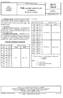 Kotły parowe pomocnicze okrętowe - Podstawowe parametry BN-75/1315-01