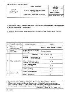 Silniki wysokoprężne okrętowe i kolejowe - Oznaczanie symbolami silników BN-76/1340-07