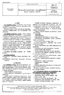Sprężarki wyporowe i przepływowe - Ogólne wymagania i badania BN-71/1380-02