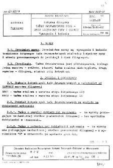 Łożyska ślizgowe - Taśmy dwuwarstwowe stal - stop łożyskowy cyny i ołowiu - Wymagania i badania BN-76/1137-07