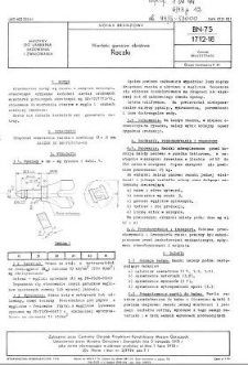 Wiertarki górnicze obrotowe - Raczki BN-75/1712-18