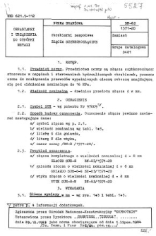 Obrabiarki zespołowe - Złącza szybkorozłączne BN-83/1571-20