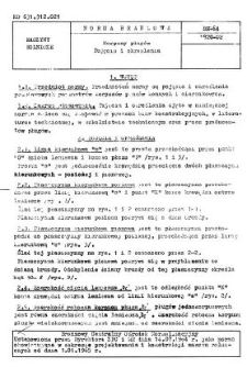 Korpusy pługów - Pojęcia i określenia BN-64/1920-02