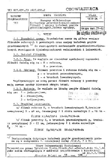 Maszyny włókiennicze - Mechanizmy grzebieniowo-ślimakowe - Ślimaki i zarysy końcówek prętów grzebieniowych - Główne wymiary BN-66/1839-04