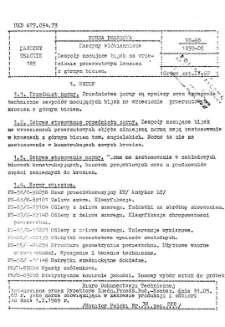 Maszyny włókiennicze - Zespoły mocujące bijak na wrzecionie przerzutowym krosien z górnym biciem BN-68/1859-09