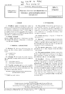 Wiercenia obrotowe normalnośrednicowe - Głowice przeciwwybuchowe szczękowe BN-73/1784-03