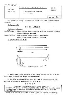 Przerzedzacze buraków - Nóż BN-66/1943-02