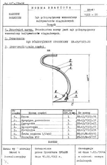 Ząb półsprężynowy wzmocniony kultywatorów ciągnikowych- Zespół BN-63/1923-20
