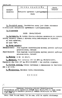 Narzędzia uprawowe i pielęgnacyjne - Dłuto BN-64/1923-22