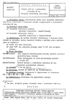 Korpus płużny o szerokości roboczej 40 cm - Skrzydło odkładnicy dzielonej BN-65/1924-06