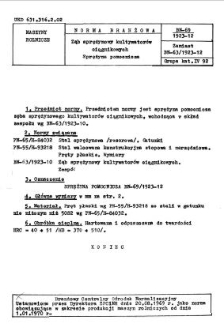 Ząb sprężynowy kultywatorów ciągnikowych - Sprężyna pomocnicza BN-69/1923-12