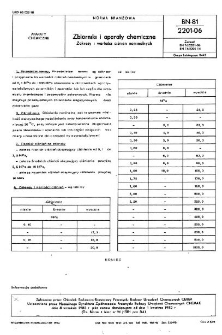 Zbiorniki i aparaty chemiczne - Zakresy i wartości ciśnień nominalnych BN-81/2201-06