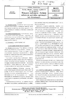 Aparaty, zbiorniki i rurociągi wygumowane lub ebonitowane - Wytyczne wykonania i badania odbiorcze wykładzin gumowych lub ebonitowych BN-82/2203-03