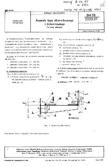 Aparaty typu zbiornikowego i kolumnowego - Pomosty okrężne BN-78/2222-27