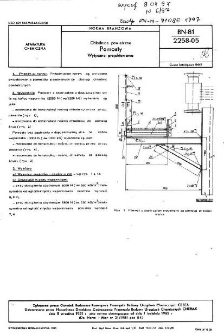 Chłodnice powietrzne - Pomosty - Wytyczne projektowania BN-81/2258-05