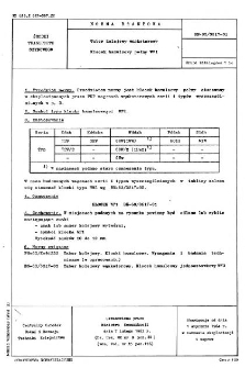 Tabor kolejowy wąskotorowy - Klocek hamulcowy pełny WP1 BN-63/3517-01