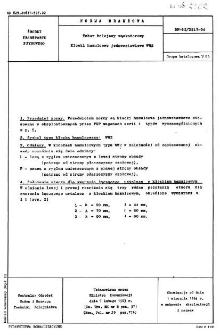 Tabor kolejowy wąskotorowy - Klocki hamulcowe jednowstawkowe WW2 BN-63/3517-04