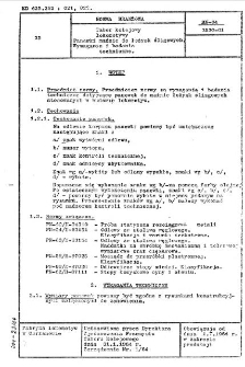 Tabor kolejowy lokomotywy - Panewki maźnic do łożysk ślizgowych - Wymagania i badania techniczne BN-64/3520-01